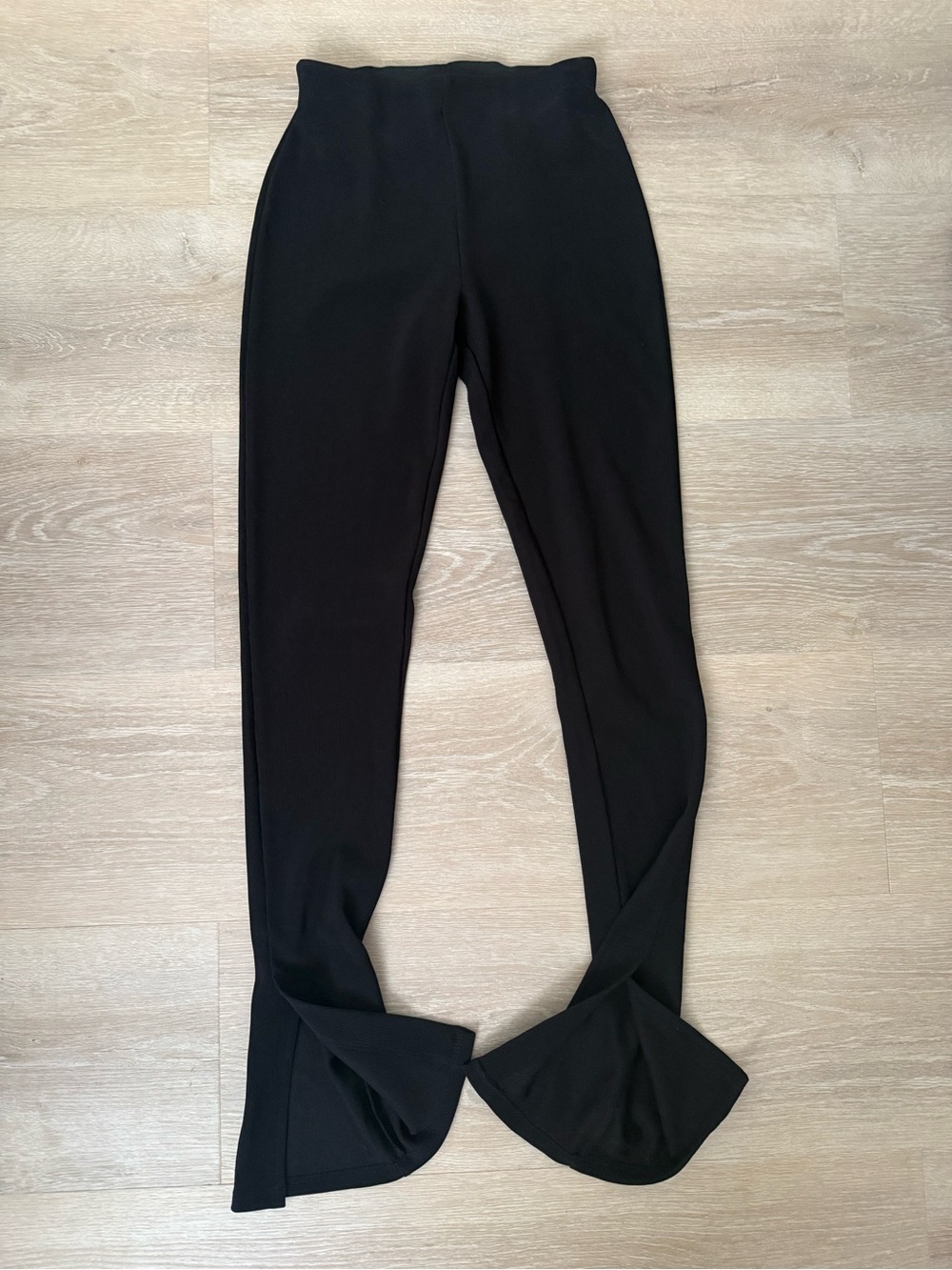 Zara Black Boot Cut & Flare Pants
